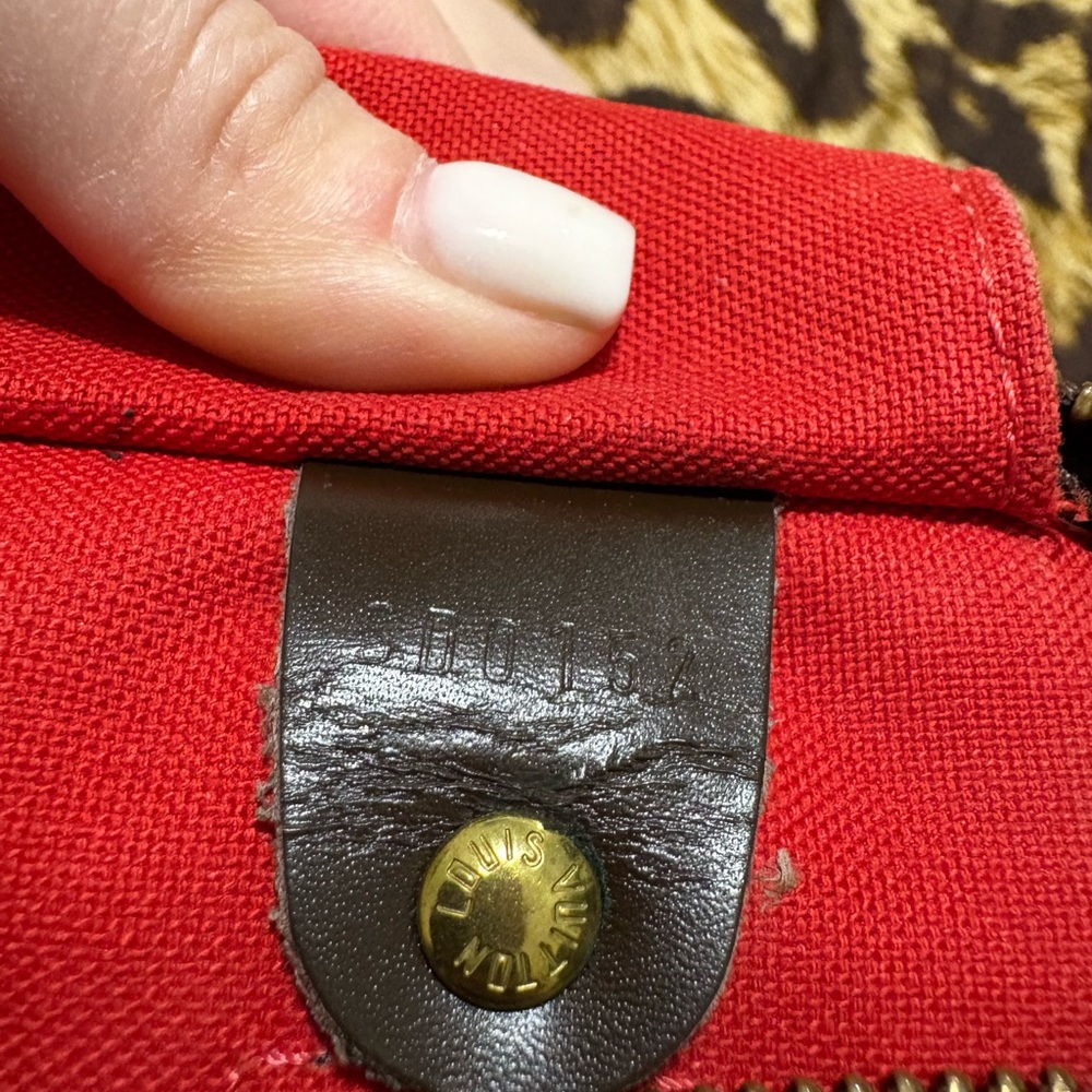 100 % authentic Louis Vuitton Speedy 30 Checkered Brown Handbag - Picture 7 of 8